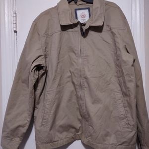 Atlantic Bay jacket Mens L beige